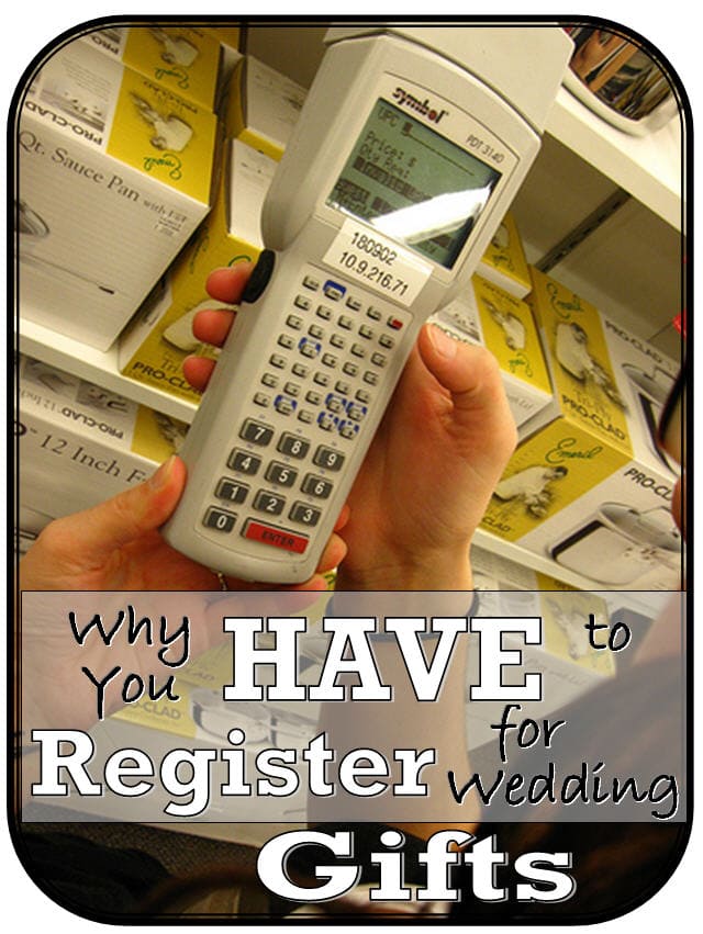 Why You Have To Register For Gifts If You Are Getting Married Unique