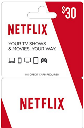 Netflix gift cards make great push presents for new parents