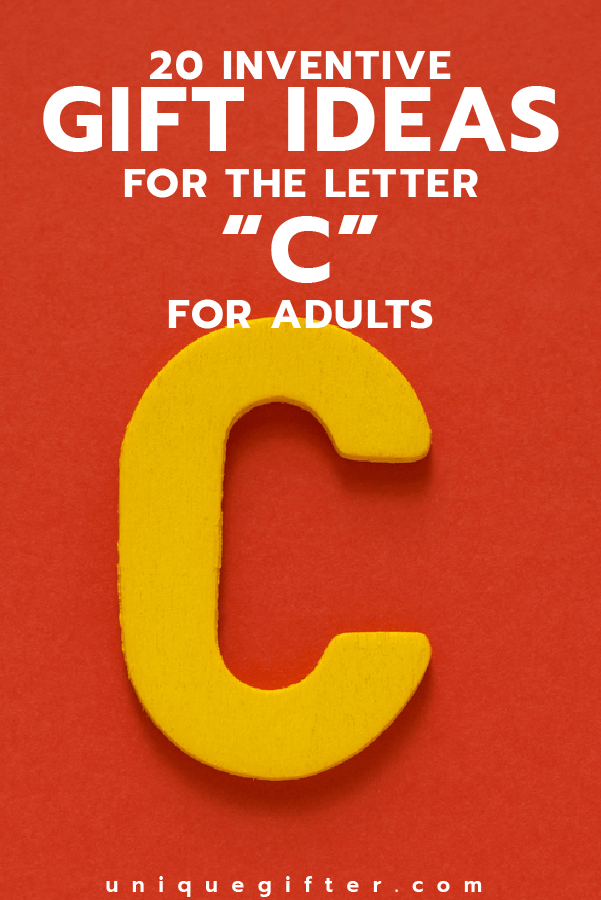 Setting up the world's best scavenger hunt? Use these inventive gift ideas that start with the letter C | Birthday | Anniversary | Adult | Gifts that begin with the letter C