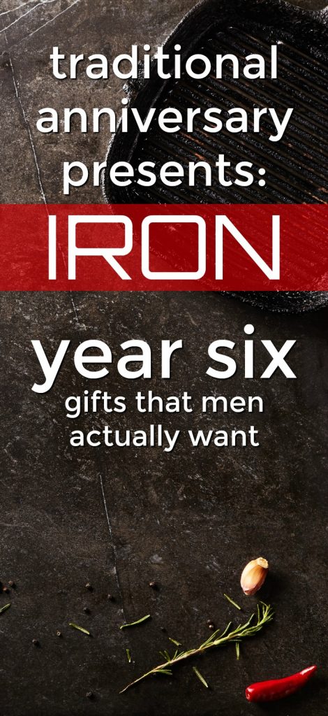 Traditional Iron Sixth Anniversary Gifts for Men | 2nd Anniversary Gift Ideas for Him | What to Buy Husband for Anniversary | Six Year Anniversary Gifts | Creative Gifts for Men | Iron Gift Ideas