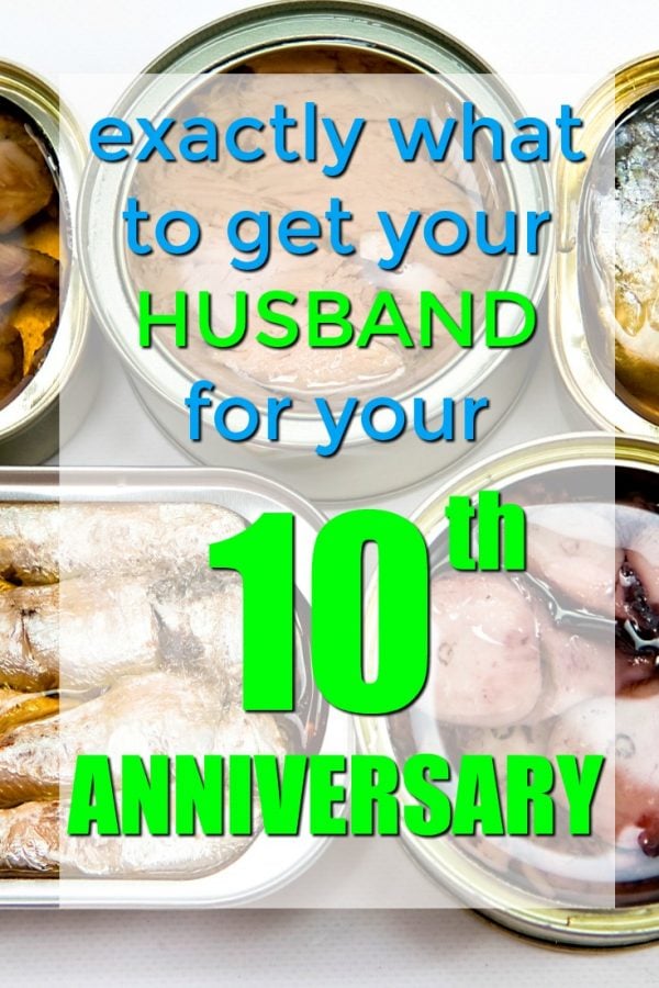 10 Year Anniversary Gifts For Him
 100 Traditional Tin 10th Anniversary Gifts for Him