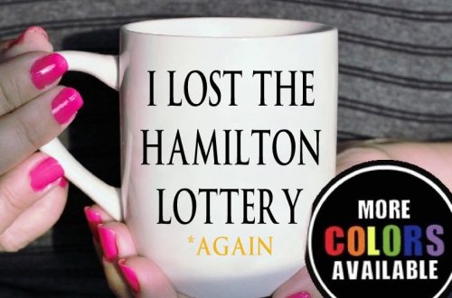 Funny mug gift idea for broadway/musical theatre lovers