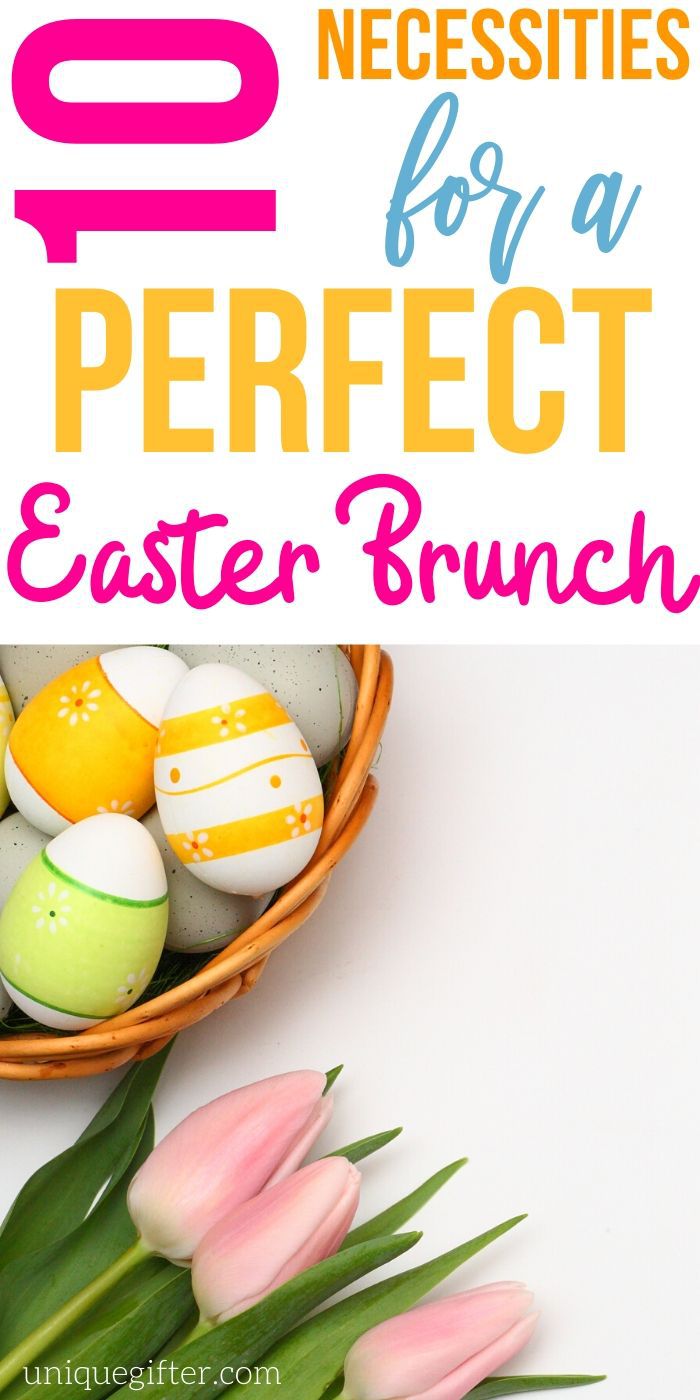 guide | #gifts #guide #brunch #easter #easy #tips #uniquegifter