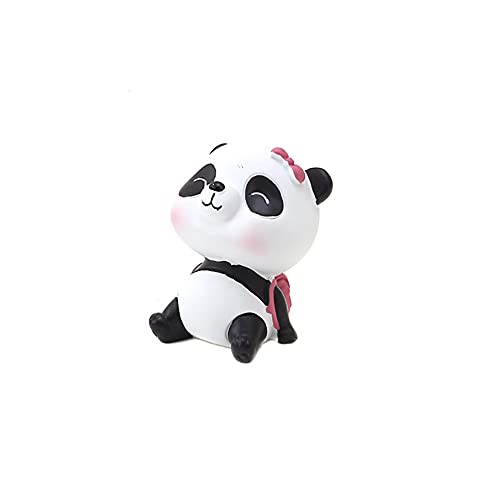 Cute Panda Toy Car Ornaments,Lovely Panda Car Dashboard Decorations Bobble Shaking Head Car Doll Desktop Toy Dolls,Car Interior Accessories,Perfect for Dashboard, Home, Kitchen, Office Decoration