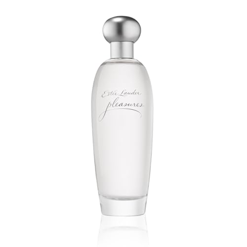 Estée Lauder Pleasures Eau de Parfum Spray with Notes of Lilies, White Peonies & Jasmine | Women's Perfume, 3.4 fl oz.