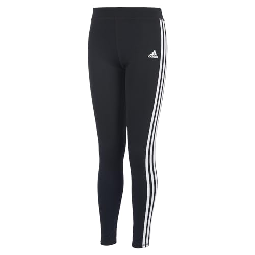 adidas Girls' Big Performance Tight Legging, Black Adi, Medium (10/12)