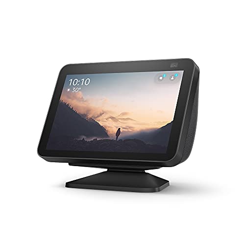 Echo Show 8 (2nd Gen) with Adjustable Stand | Charcoal