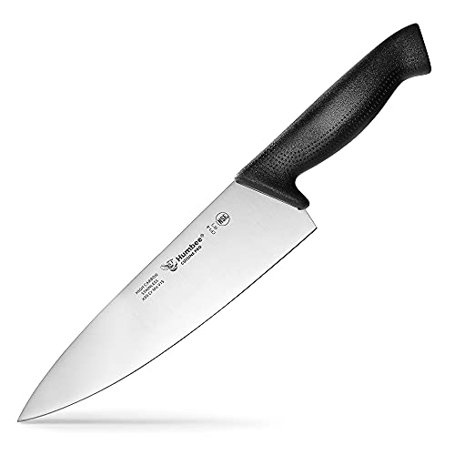 Humbee Cuisine Pro 8-Inch Chef Knife High Carbon Stainless Steel Razor-Sharp Blade Comfortable Grip Dishwasher Safe NSF Certified