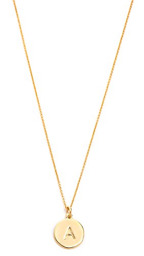 Kate Spade New York Gold-Tone Alphabet Pendant Necklace, 18'