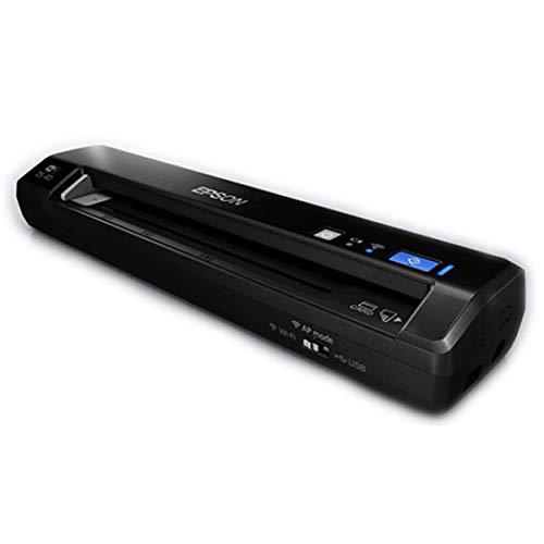 Epson WorkForce DS-40 Wireless Portable Document Scanner for PC and Mac, Sheet-fed, Mobile/Portable,Black