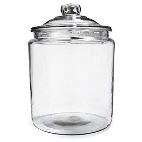 Anchor Hocking Heritage Hill Glass Cookie/Candy Jar, 1-Gallon