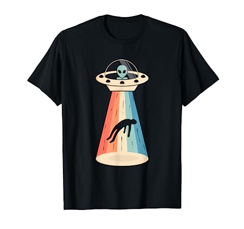 Vintage Alien Retro Style T-Shirt