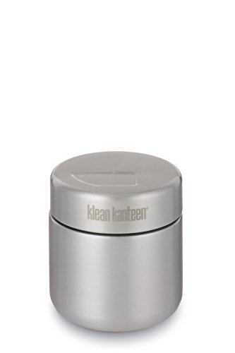 Klean Kanteen Food Canister with Stainless Lid, Brushed Stainless, 8-Ounce