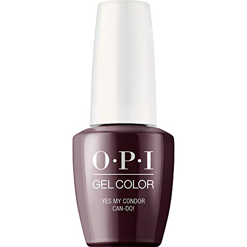 OPI GelColor, Yes My Condor Can-do!, Purple Gel Nail Polish, Peru Collection, 0.5 fl oz
