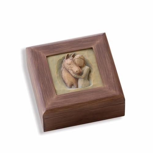 Willow Tree Quiet Strength, sculpted hand-painted memory box