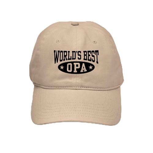 CafePress World's Best Opa Cap Unique Adjustable Baseball Hat