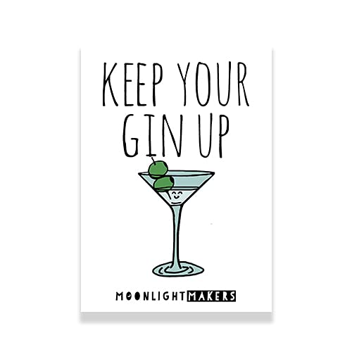 Funny Fridge Magnets - 2x3' (Keep Your Gin Up)