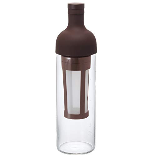 Hario Cold Brew Coffee Wine Bottle, 650ml, Brown