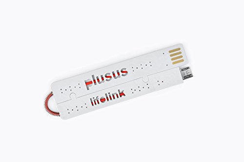 Plusus LifeLink - Micro USB Ultra-Portable Cable | Fits just Like a Credit Card - but Charges Like Your Normal Cable | White