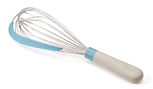 Joseph Joseph Whiskle 2-In-1 Whisk with Integrated Bowl Scraper Whisk and Scrape, Blue, 1 EA