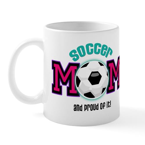 CafePress Soccer Mom Mug 11 oz (325 ml) Ceramic Coffee Mug