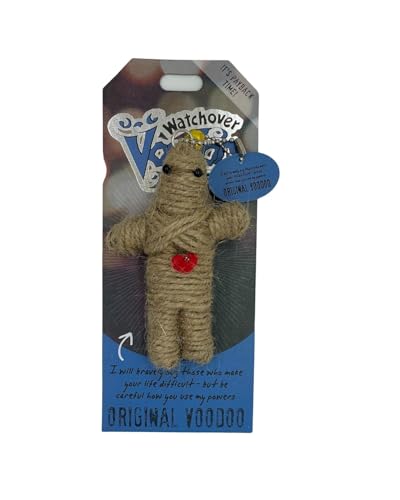 Watchover Voodoo 3-Inch Original Voodoo Keychain - Handcrafted Gift to Bring Good Luck and Positivity Everywhere You Go