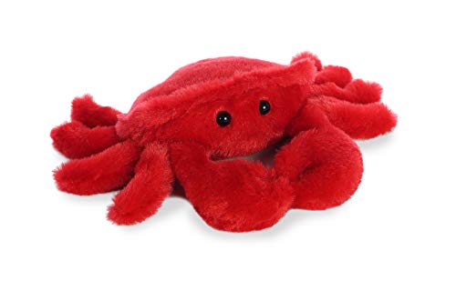 Aurora® Adorable Mini Flopsie™ Crab Stuffed Animal - Playful Ease - Timeless Companions - Red 8 Inches
