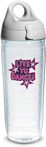 Tervis Water Bottle, Live to Dance, Clear -