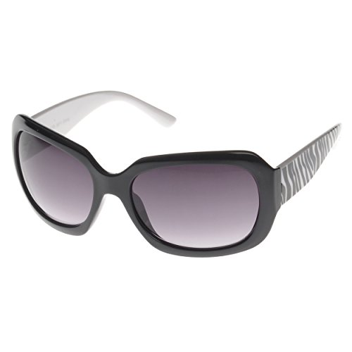 SWG EYEWEAR® Retro Fashion Butterfly Frame Sunglasses UV400 Zebra