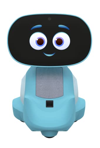 Miko 3: AI-Powered Smart Robot for Kids | STEAM Learning & Educational Robot | Interactive Robot with Learning apps & Unlimited Games | Birthday Gift for Girls & Boys Aged 5-12| Blue