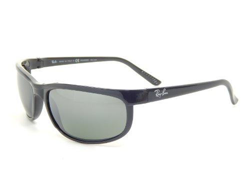 New Ray Ban Polarized Predator 2 RB2027 601/W1 Black/Gray Polarized 62mm Sunglasses