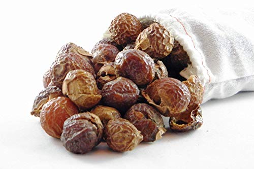 NaturalThings Organic Soap Nuts - Eco-Friendly Laundry Soap Nuts, Hypoallergenic, No Fragrance/Chemicals, 500 Loads Per Pack + 4 wash Bags (2.2 Pounds)