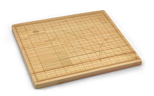 Genuine Fred The Obsessive Chef Bamboo Cutting Board 9-inch by 12-inch