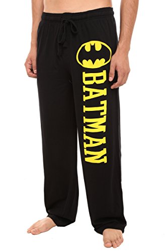 DC Comics Batman Guys Pajama Pants (XX-Large) Black