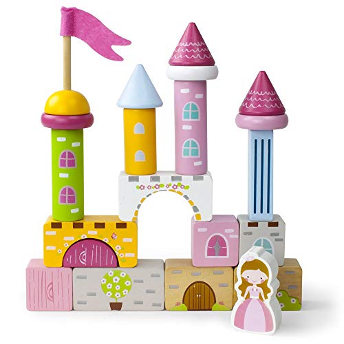 Imagination Generation Wooden Wonders Princess Pine's Divine Block Castle (22pcs)