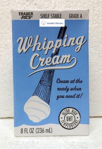 Trader Joe’s Shelf Stable Grade A Whipping Cream 8fl oz 236ml