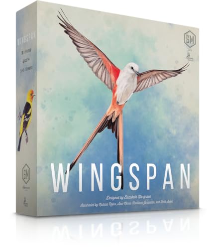 Stonemaier: Wingspan (Base Game) | A Relaxing, Award-Winning Strategy Board Game about Birds for Adults and Family | 1-5 Players, 70 Mins, Ages 14+
