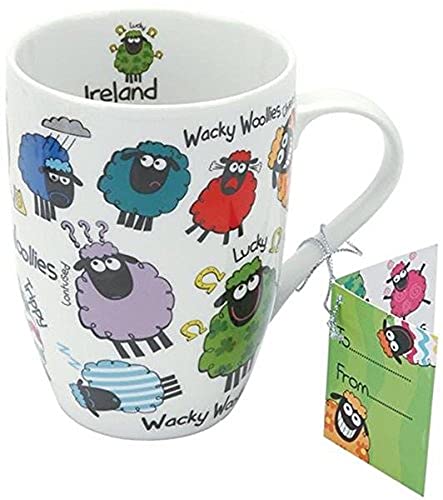Dublin Gift 3148D Wacky Woollies Ceramic Mug