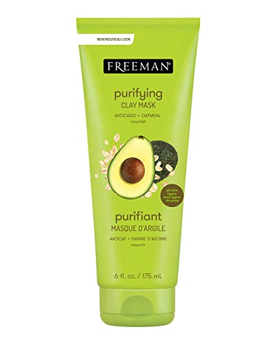 Freeman Feeling Beautiful Facial Clay Masque Avocado & Oatmeal 6 oz