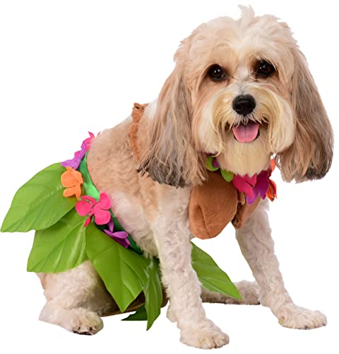 Rubies Hula Girl Pet Costume, Extra-Large