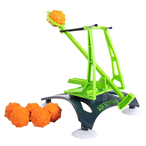 Hog Wild Toys Air Strike Catapult Toy - Launch Foam Balls Up to 30 Feet with The Catapult Launcher - Gift for Kids, Boys & Girls
