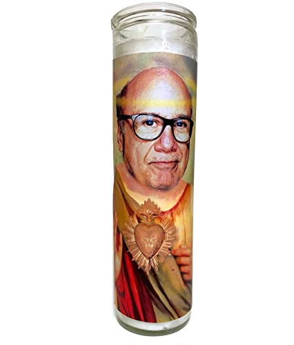 Danny DeVito Celebrity Parody Devotional Prayer Candle