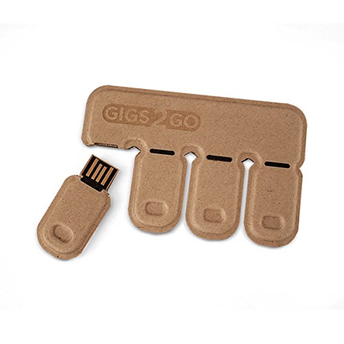 Gigs 2 Go Flash Drive Pack 8 GB x 4 (32GB)