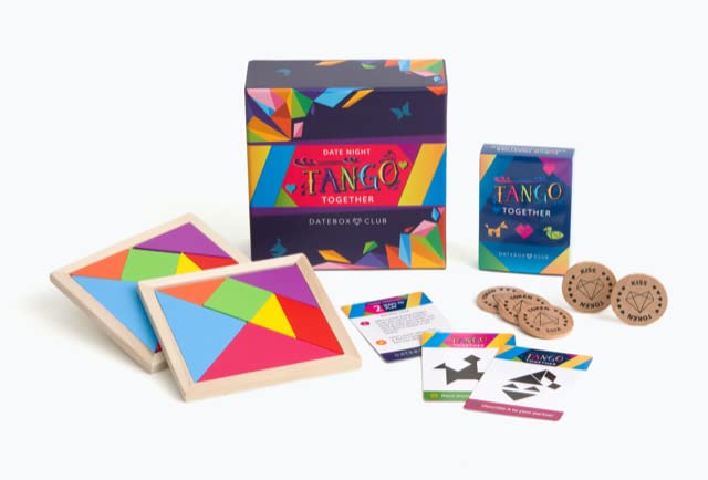 DateBox Club Tango Together Activity Box - Packaging May Vary - This Creative Date Night is Designed to Engage and Entertain You and Your Partner Gottman Certified