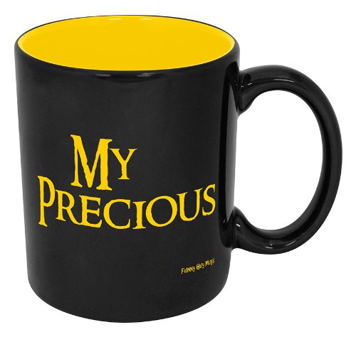 Funny Guy Mugs My Precious Ceramic Coffee Mug - 11oz - Ideal Funny Coffee Mug for Women and Men - Hilarious Novelty Coffee Cup with Witty Sayings