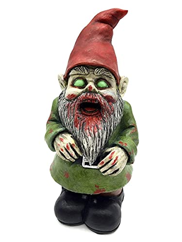 FICITI G150027 Zombie Walking Dead Gnome Garden Statue Sculpture