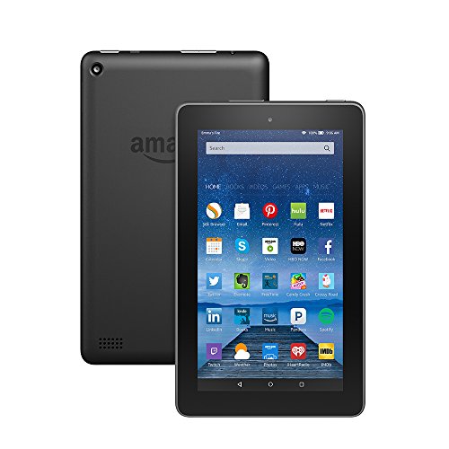 Fire Tablet with Alexa, 7' Display, 8 GB, Black - with Special Offers (Previous Generation - 5th)