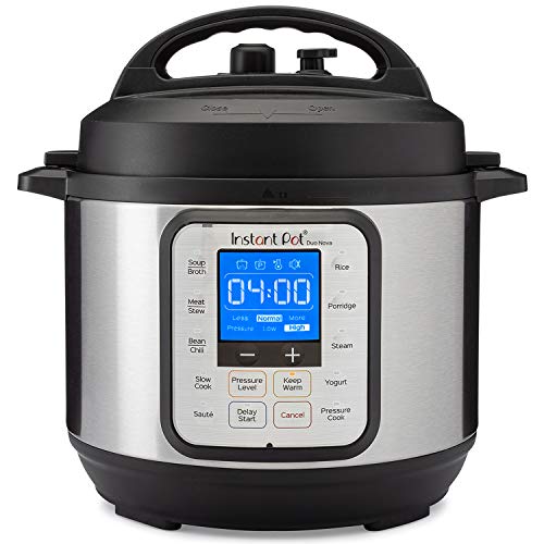 Instant Pot Duo Nova 7-in-1 Electric Pressure Cooker, Slow Cooker, Rice Cooker, Steamer, Saute, Yogurt Maker, 3 Quart, 14 One-Touch Programs, Best For Beginners