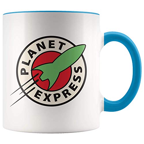 Absurd Ink Planet Express - Coffee Mug (Blue)