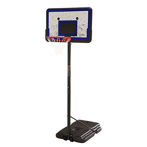 Lifetime Height Adjustable Portable Basketball System, 44 Inch Backboard